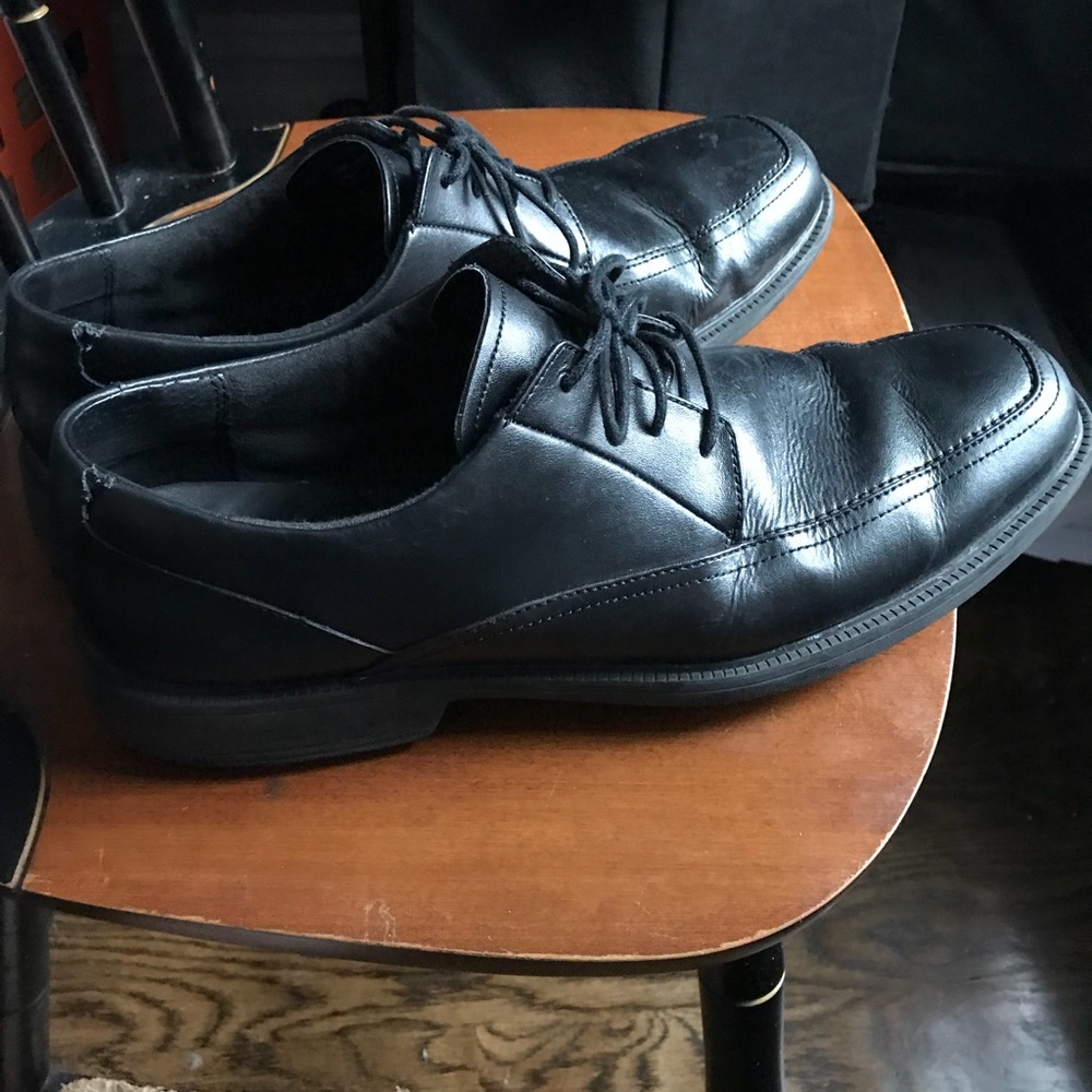 Bostonian Mens Size 12 Black Dress Shoes